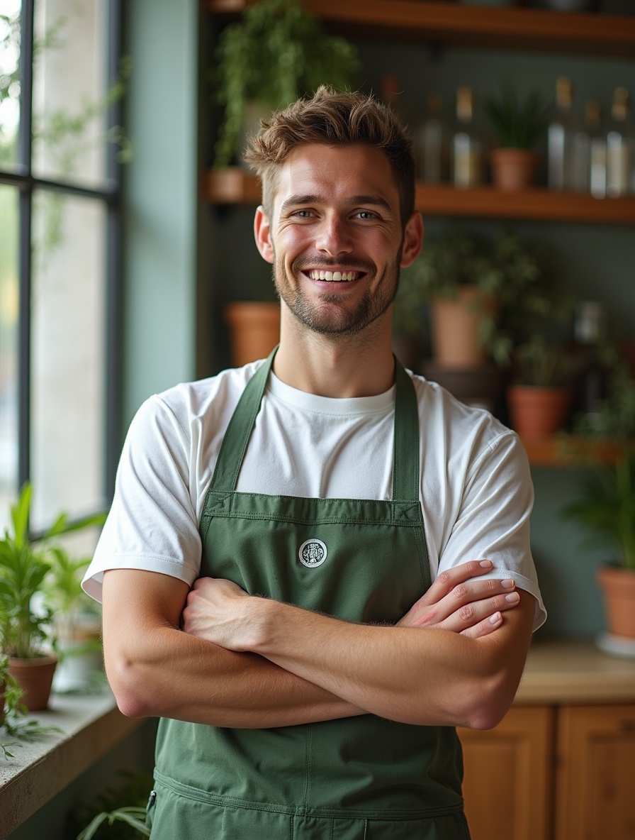 Image Depicting Green Drop Organics communication Desk